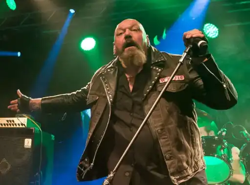 Singer Paul Di'Anno